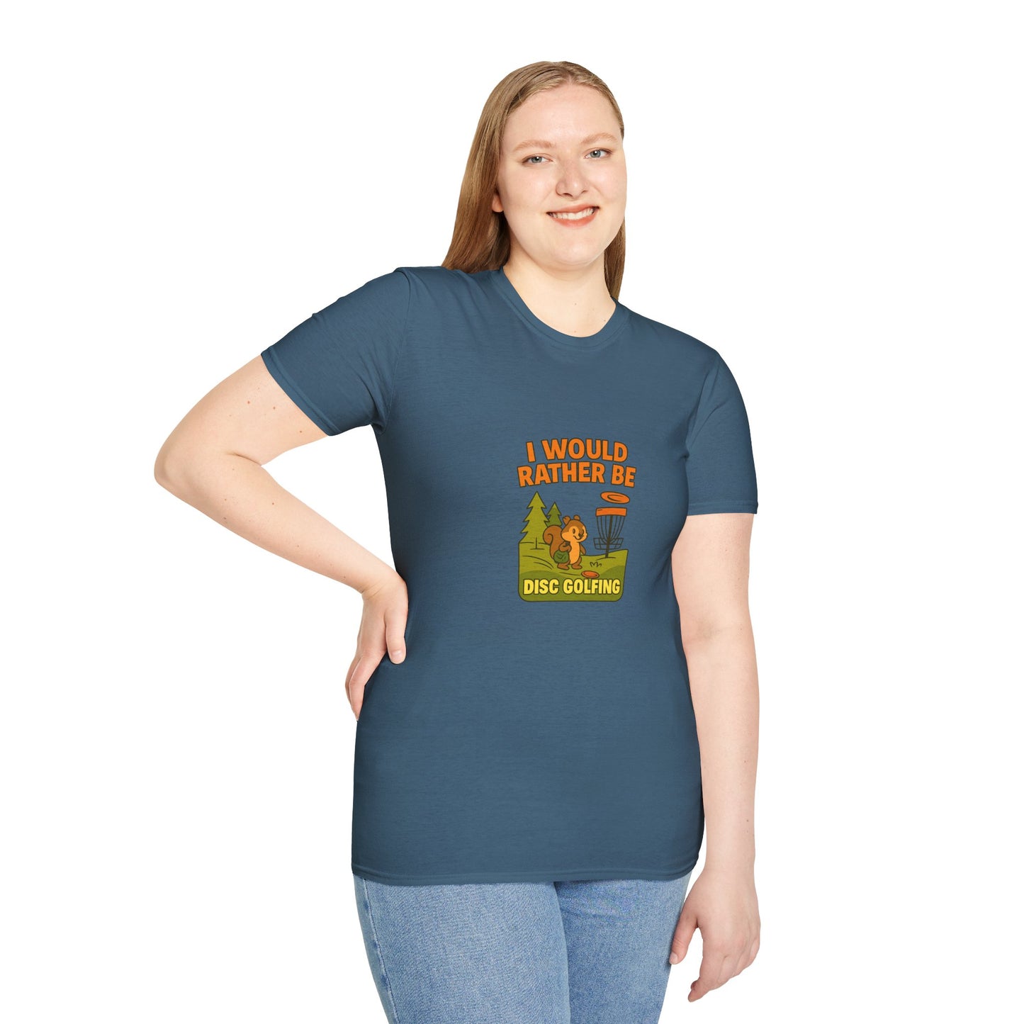 Unisex T-Shirt - I Would Rather Be Disc Golfing