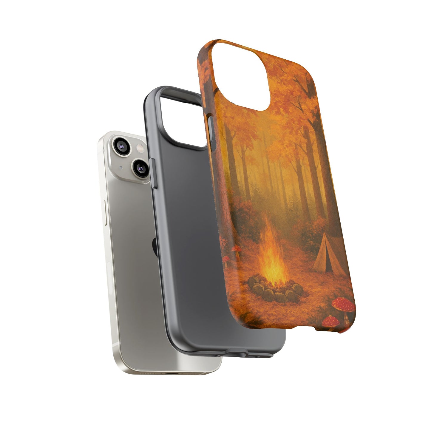 Tough Phone Case - Autumn Camping