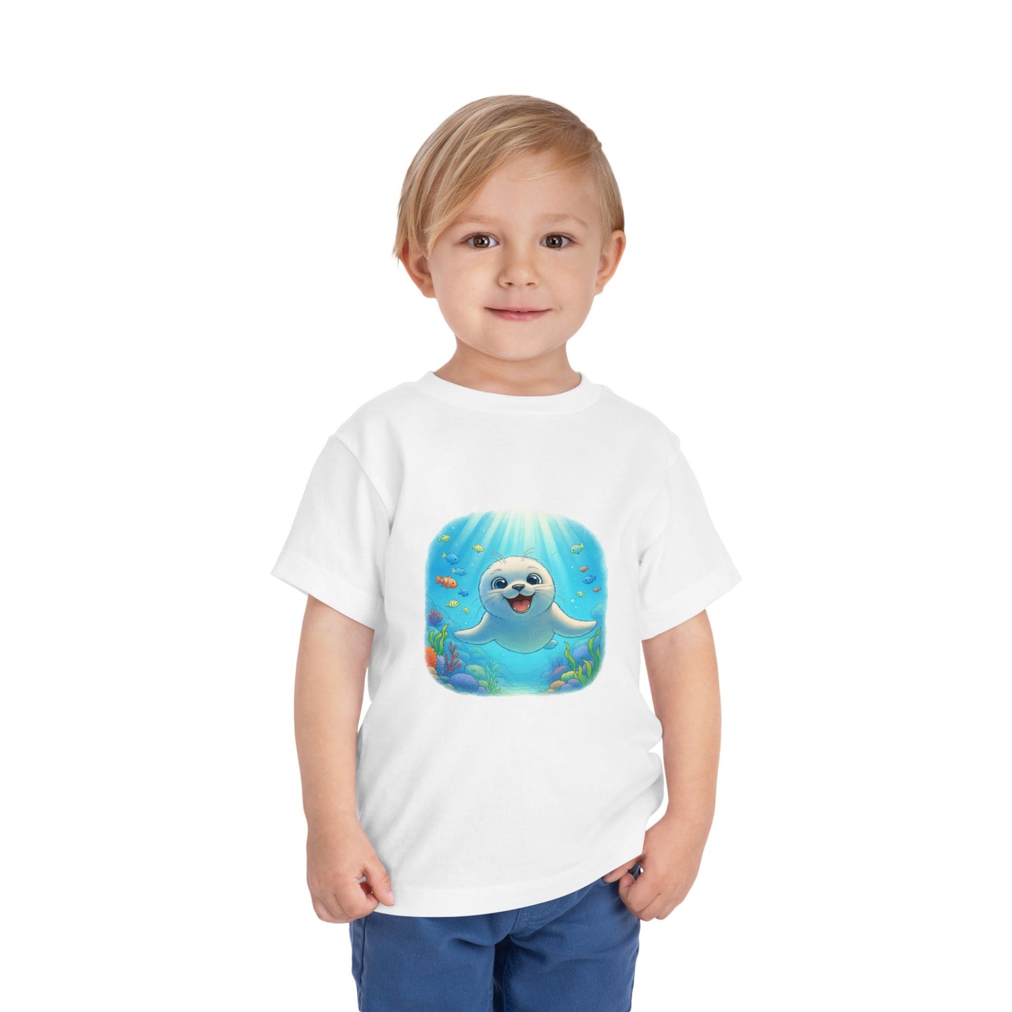 Adorable Seal Graphic Toddler T-Shirt
