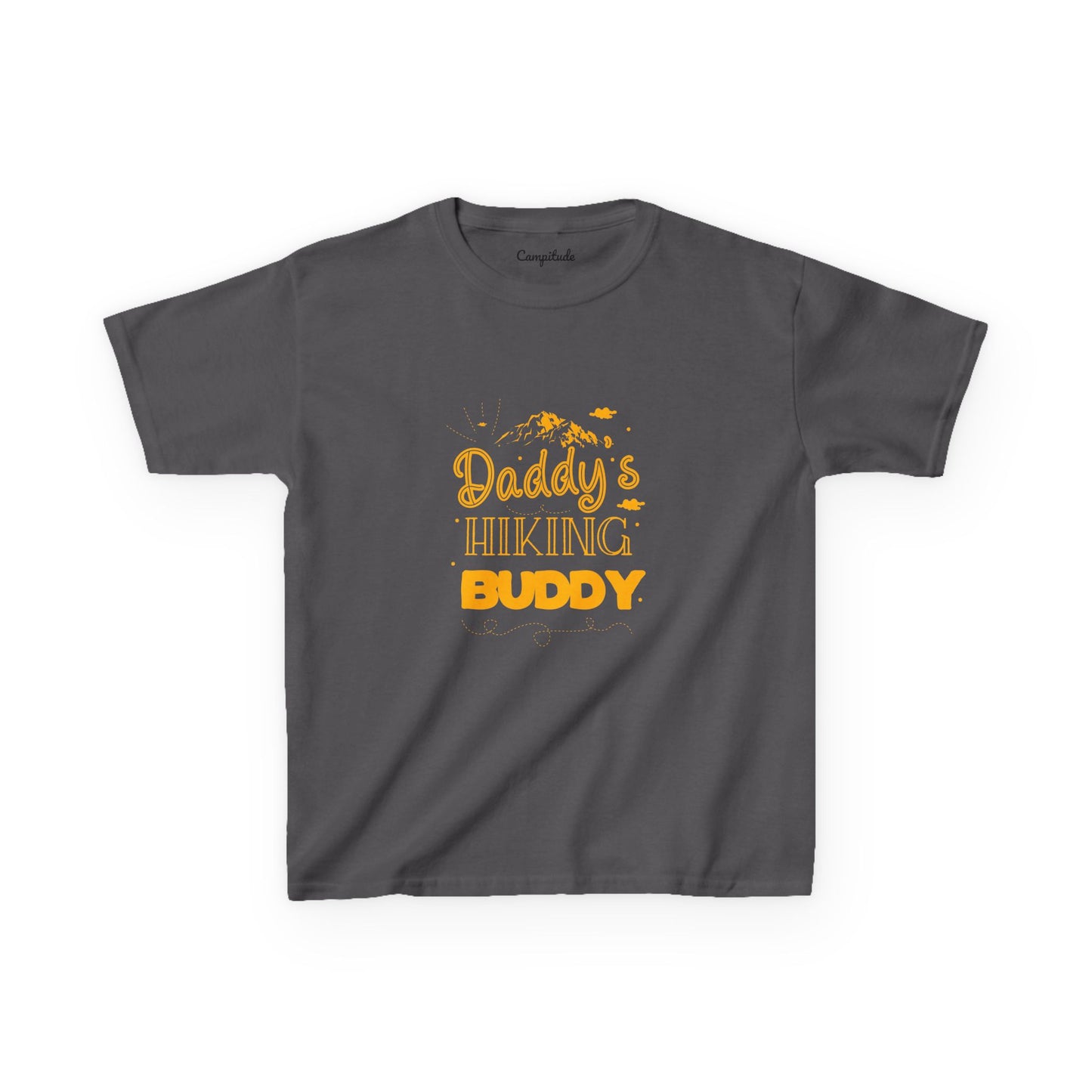 Kids Heavy Cotton™ T-Shirt - Daddy's Hiking Buddy