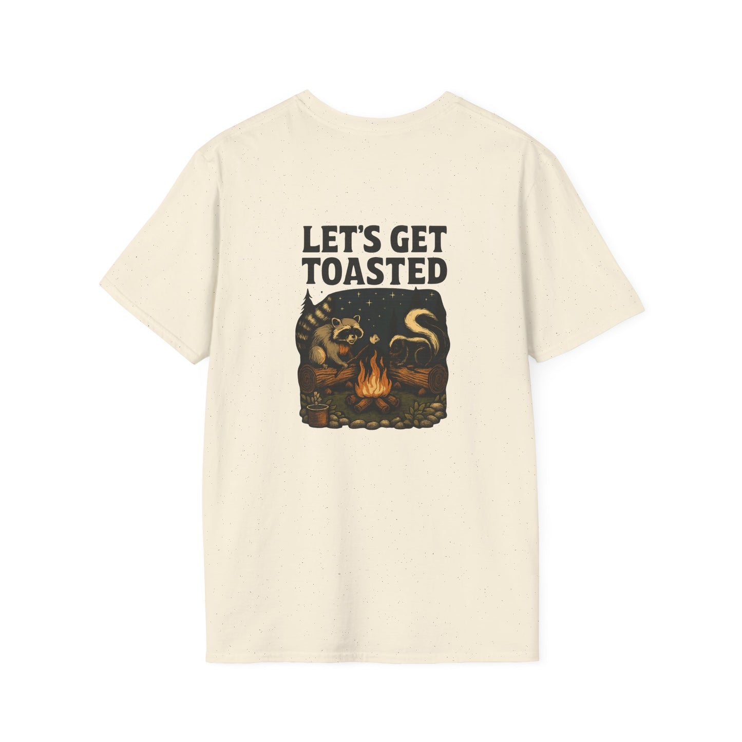 Unisex T-Shirt - Let's Get Toasted (2-sided graphic)