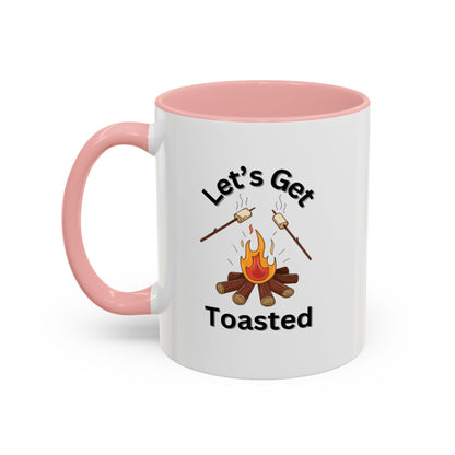 Ceramic Coffee Mug - Let's Get Toasted
