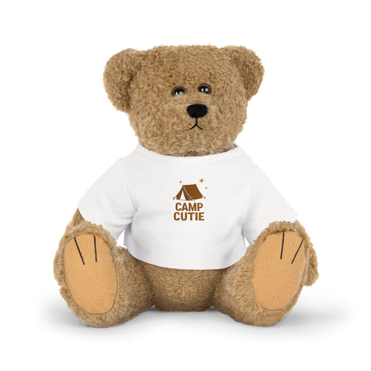 Plush Bunny, Bear, Elephant or Sheep with T-Shirt - Camp Cutie
