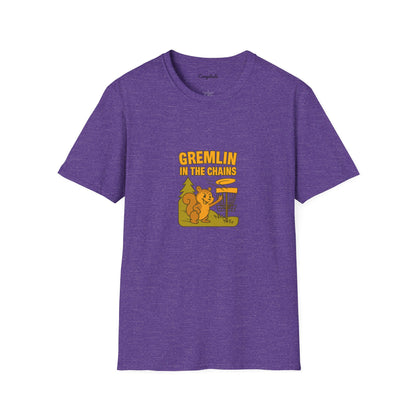 Unisex T-Shirt - Disc Golf Gremlin in the Chains