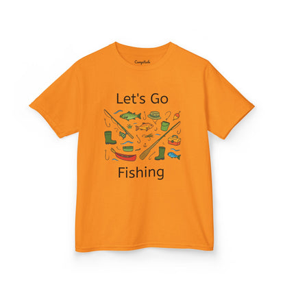 Kids T-Shirt - Let's Go Fishing