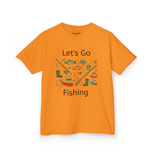 Kids T-Shirt - Let's Go Fishing