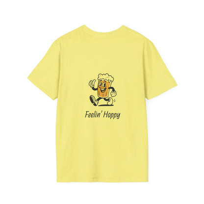 Unisex T-Shirt - Feelin' Hoppy - Beer (2-sided graphic)