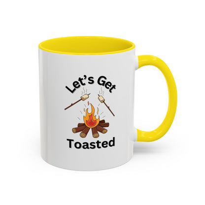 Ceramic Coffee Mug - Let's Get Toasted