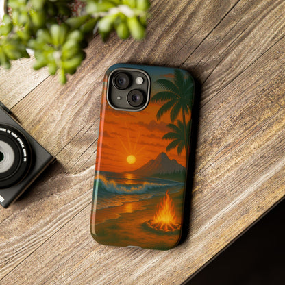 Tough Phone Case - Tropical Sunset Phone