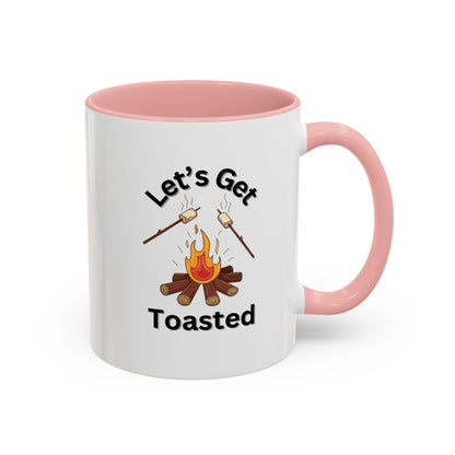 Ceramic Coffee Mug - Let's Get Toasted