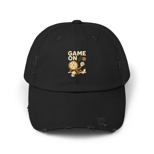 Distressed Cap - Pickleball Game On
