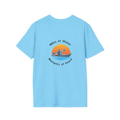 Unisex T-Shirt - Miles of Water, Moments of Peace