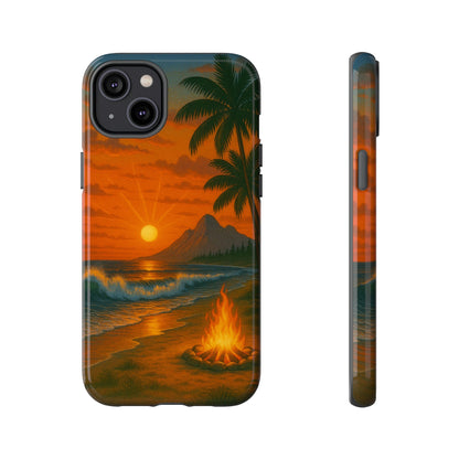 Tough Phone Case - Tropical Sunset Phone