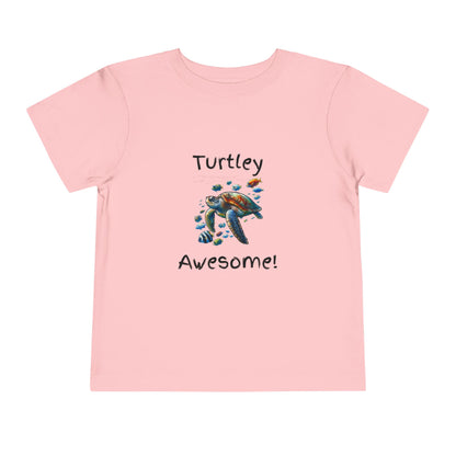 Turtle-Themed Toddler T-Shirt