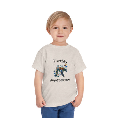 Turtle-Themed Toddler T-Shirt