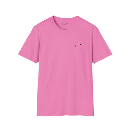 Unisex T-Shirt - Plan for the Day Fishing & Wine (2-sided graphic)