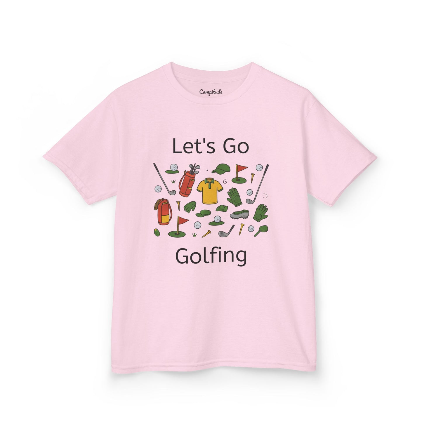 Kids T-Shirt - Let's Go Golfing