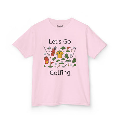 Kids T-Shirt - Let's Go Golfing