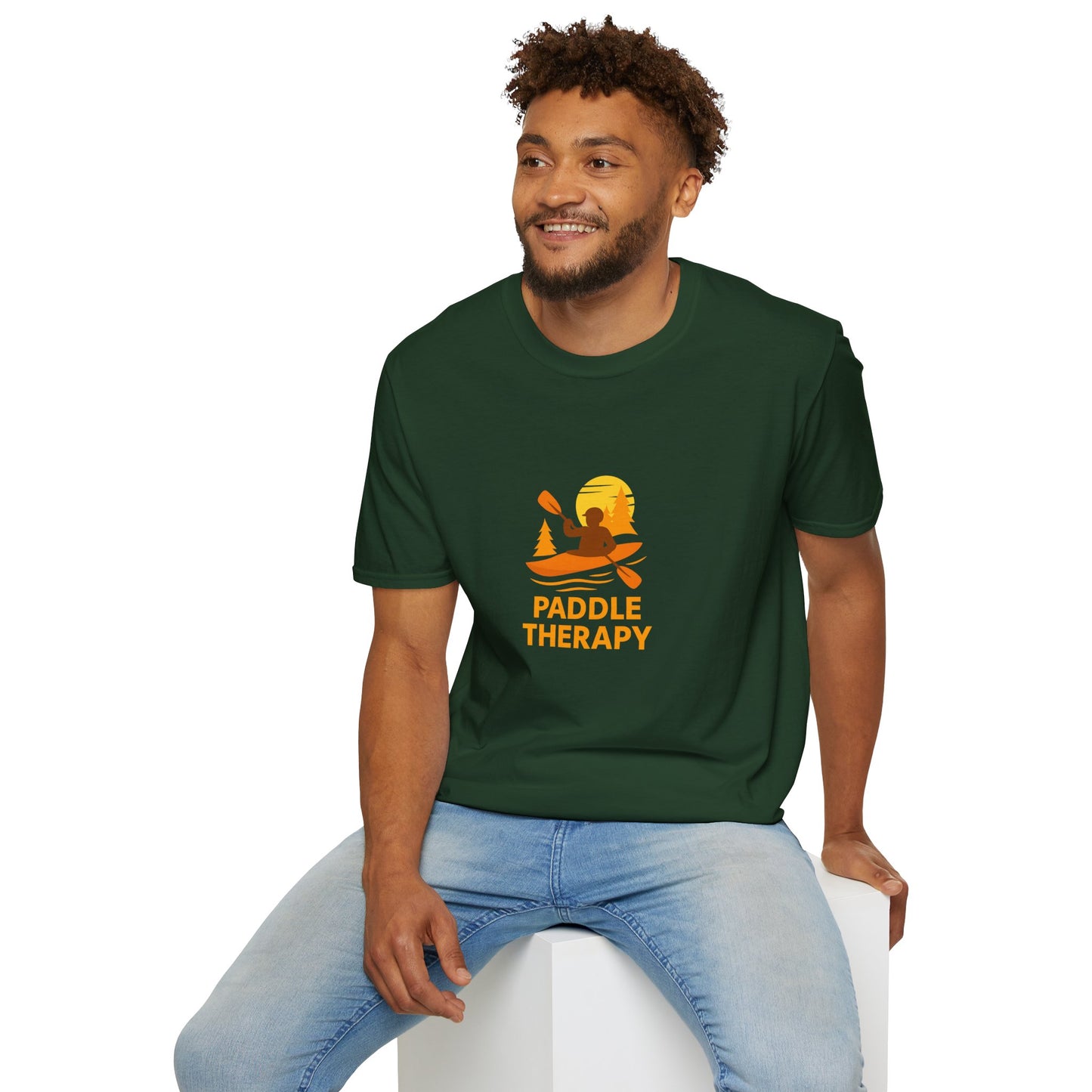 Unisex T-Shirt - Kayaking Paddle Therapy
