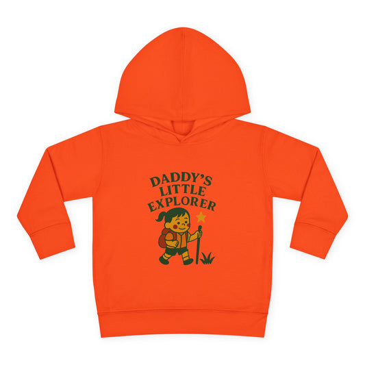 Toddler Hoodie - Daddy's Little Explorer (Girl)
