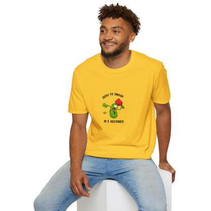Unisex T-Shirt - Zero to Smash in 2 Seconds