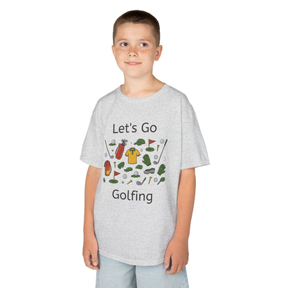 Kids T-Shirt - Let's Go Golfing