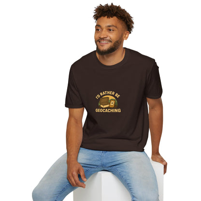 Unisex T-Shirt - I'd Rather Be Geocaching