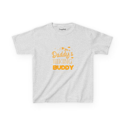 Kids Heavy Cotton™ T-Shirt - Daddy's Hiking Buddy