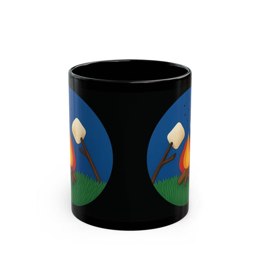 Ceramic Coffee Mug - Cozy Campfire
