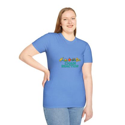 Unisex Softstyle T-Shirt - Cyclist Chain Reaction