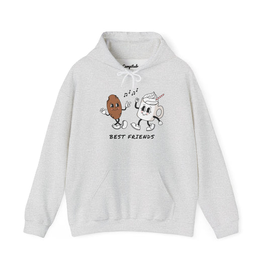 Unisex Hoodie - Best Friends Cookie & Coffee