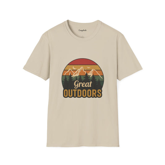 Unisex T-Shirt - Great Outdoors Mountain