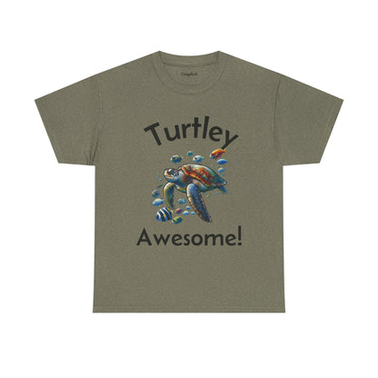 Unisex T-Shirt - Turtley Awesome Sea Turtle