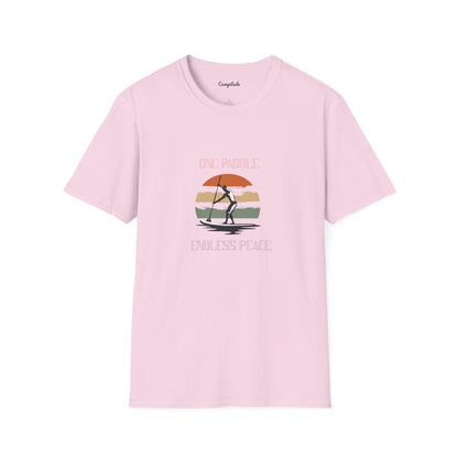 Unisex T-Shirt - One Paddle, Endless Peace