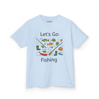 Kids T-Shirt - Let's Go Fishing