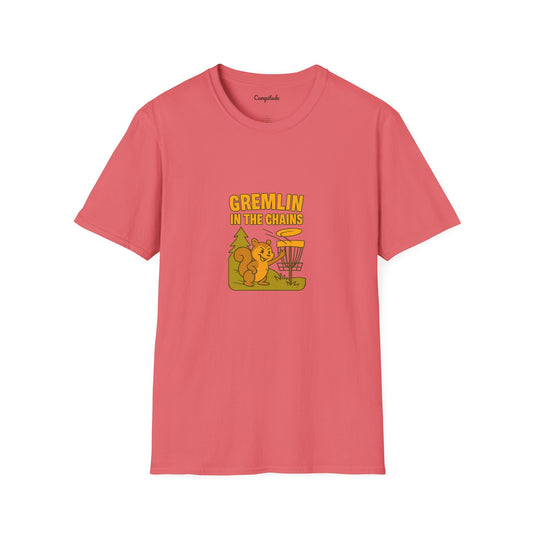Unisex T-Shirt - Disc Golf Gremlin in the Chains