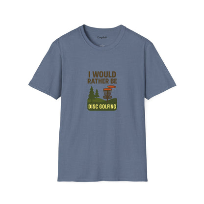 Unisex T-Shirt - I'd Rather Be Disc Golfing V3