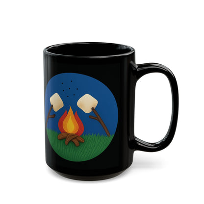 Ceramic Coffee Mug - Cozy Campfire