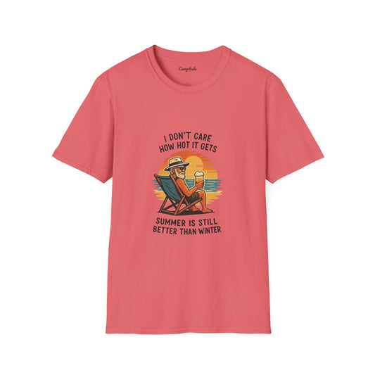 Unisex T-Shirt - Summer is Still Better Than Winter (Man)
