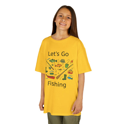 Kids T-Shirt - Let's Go Fishing