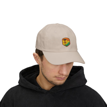 Classic Dad Cap - Disc Golf Emblem