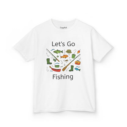 Kids T-Shirt - Let's Go Fishing