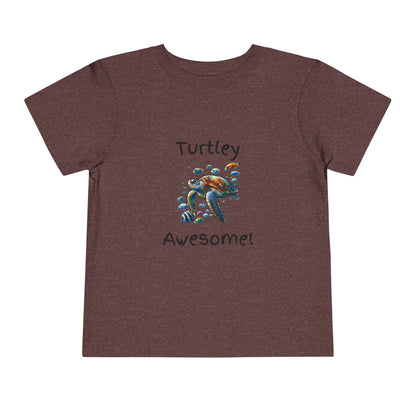 Turtle-Themed Toddler T-Shirt