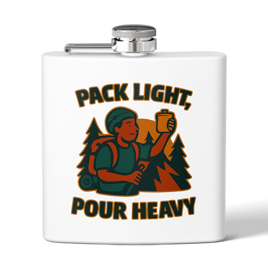 Hiking Flask - Pack Light Pour Heavy