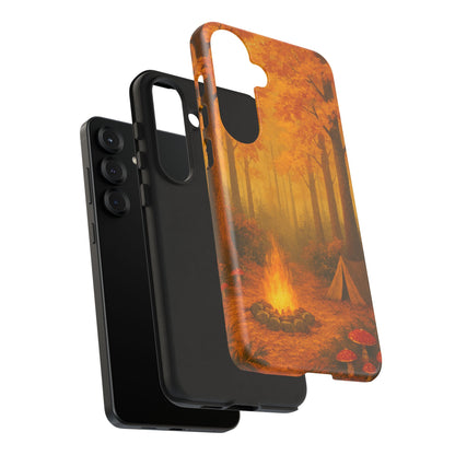 Tough Phone Case - Autumn Camping