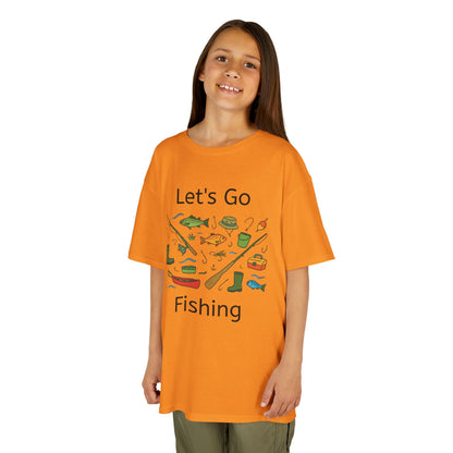 Kids T-Shirt - Let's Go Fishing