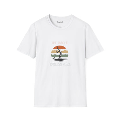 Unisex T-Shirt - One Paddle, Endless Peace