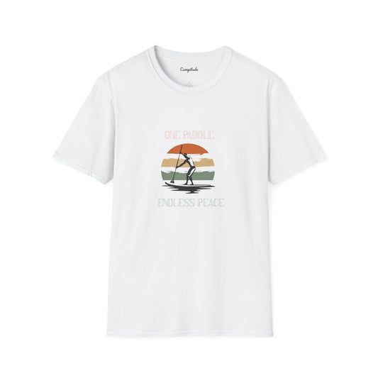 Unisex T-Shirt - One Paddle, Endless Peace