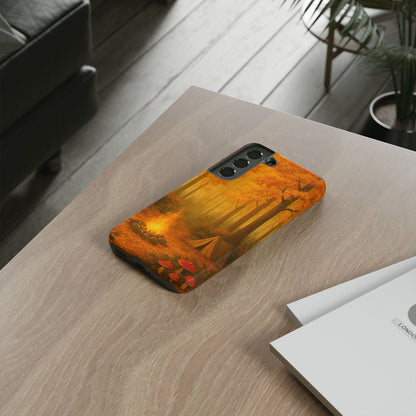 Tough Phone Case - Autumn Camping