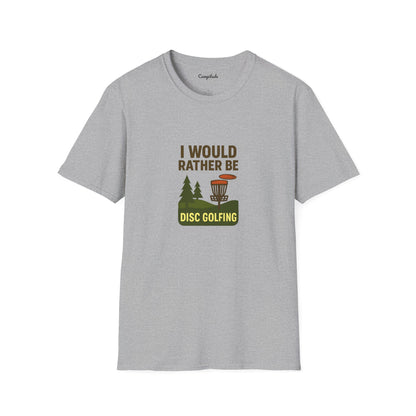 Unisex T-Shirt - I'd Rather Be Disc Golfing V3